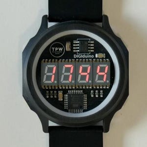 DIGIDuino – zestaw do samodzielnego montażu zegarka cyfrowego