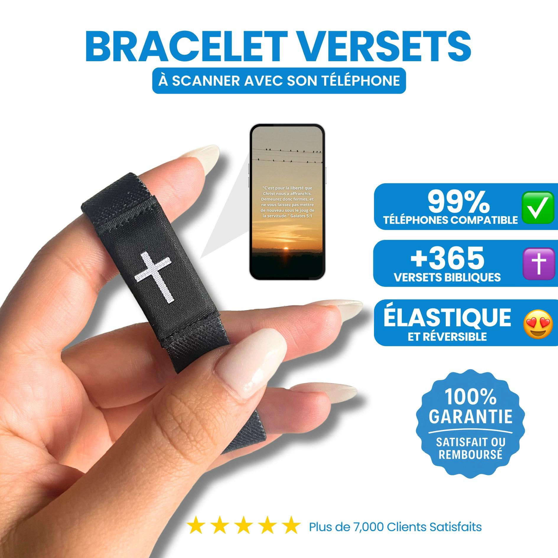 Bible Verse Bracelet - Scan with Your Phone
