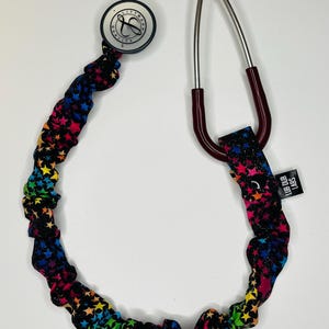 Starry Night Stethoscope Scrunchie by Lub Dub Lab