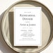see more listings in the Rehearsal Dinner Invite section