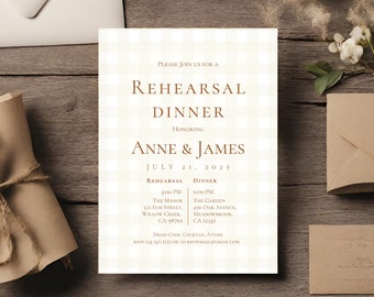 RUSTIC REHEARSAL DINNER invitation | rustic wedding invitation template, rehearsal dinner invitations, rehearsal dinner invitation template