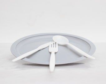 Authentic HMP Large Plastic Dinner Plate - Exclusive UK Retailer