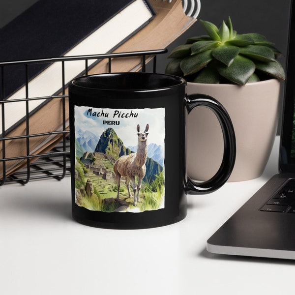 Machu Picchu mug, Peru, Wonder of the world, Travel Mug Machu Picchu art, Machu Picchu souvenir, Coffee Mug, Peru watercolor mug, Inca trail