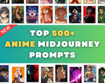 Über 500 Anime-Midjourney-Eingabeaufforderungen, Midjourney-Eingabeaufforderungen, KI-Eingabeaufforderungen, Anime, Anime-Geschenke, Midjourney-KI-Kunst, Midjourney-Eingabeaufforderungen, digitale Kunst