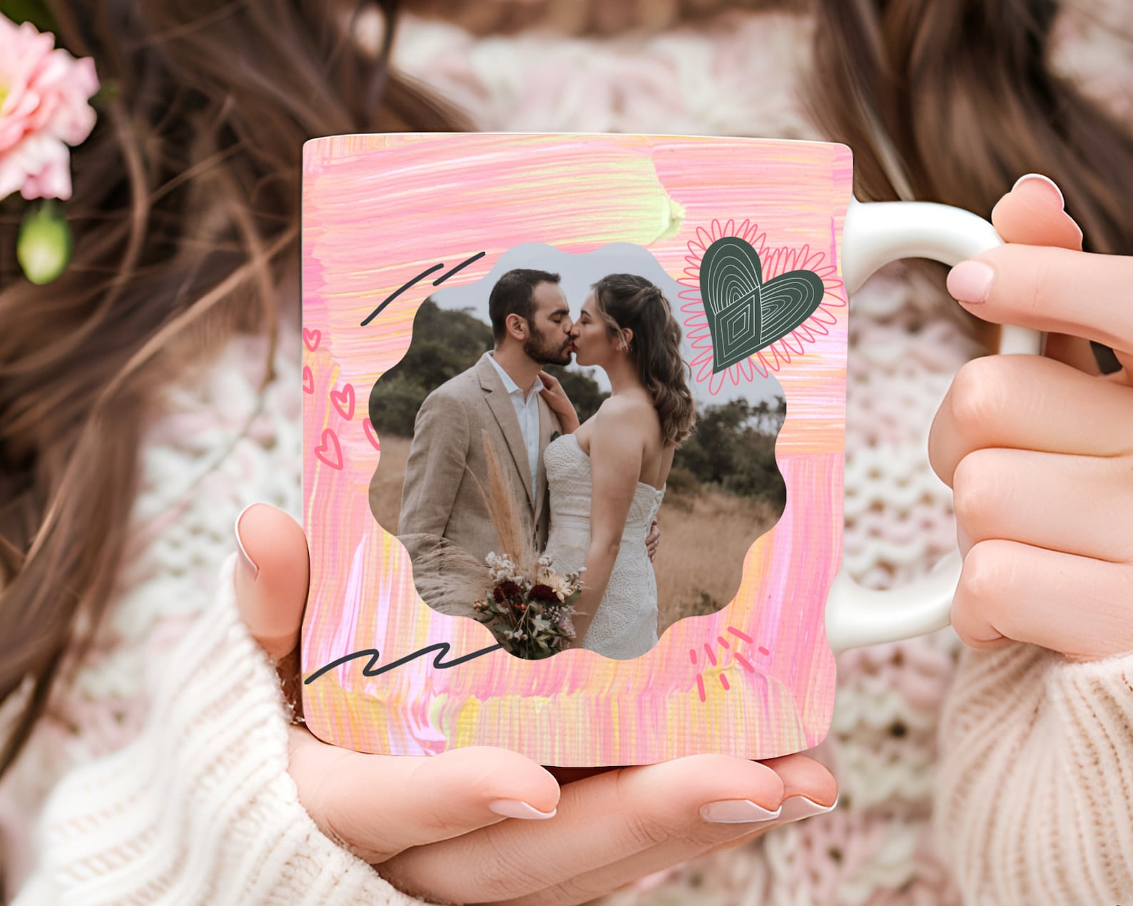 Subli Photo 150 Add Your Own Photo Mug Wrap Bundle, Own Photo Self Editable Mug ...