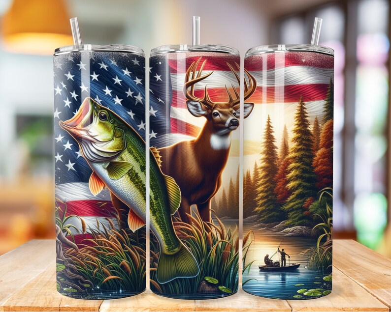 200+ Hunting Tumbler Wrap Deer Hunting Life 20oz Skinny Tumbler ...