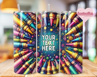 Teacher Tumbler 20oz Skinny Tumbler Design Sublimation, Custom Teacher Pencil Tumbler Template, Teacher Appreciation Tumbler - PNG Download