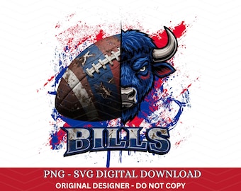 Football Mascot png, Football Team png, Football Shirt Png, Football PNG, Game Day Football Clipart, Football Animal, Football Buffalo Png