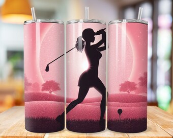 Golf tumbler wrap, 20oz Skinny Tumbler Sublimation Designs, golf PNG File Digital Download, golf tumbler png, golf tumbler wrap, golf