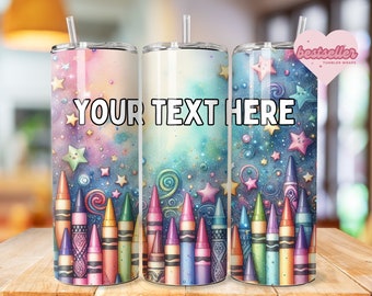 Teacher Tumbler 20oz Skinny Tumbler Design Sublimation, Custom Teacher Pencil Tumbler Template, Teacher Appreciation Tumbler - PNG Download