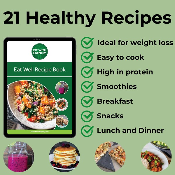 Eat Well Recipe Book: Quick & Healthy Meals for Busy Professionals - Perfect for Weight Loss, Includes 21 Easy Recipes
