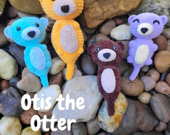 Otis the Otter Crochet Pattern PDF