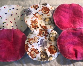 Three Pairs Contoured Nursing Pads, Ready to Ship!