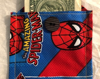 Spiderman Pocket-sized Money/Jewelry Pouch