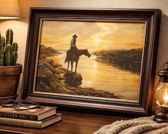 Olaf Carl Wieghorst original oil on canvas. 16” x 24” image.