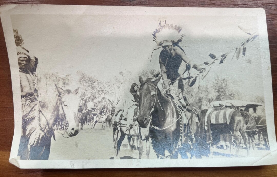 Vintage Original Buffalo Bill's Wild West Show Photographs: - Etsy