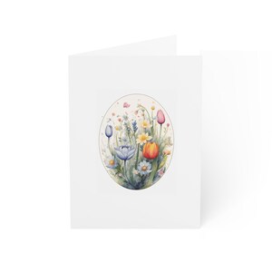 Osterei Blumenkarten (1, 10, 30 und 50 Stück)