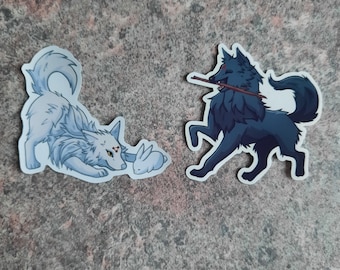 Demon Slayer Wolfs Stickers