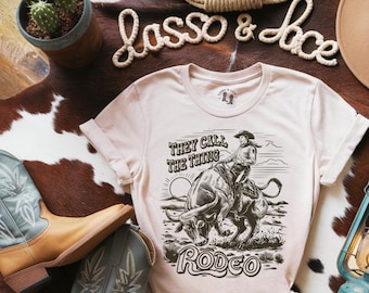 Rodeo Shirt, Cowboy Shirt, Cowgirl Shirt, Wilder Westen T-Shirt, Western Shirt, Western Shirt, Geschenk für Cowgirl, Vintage