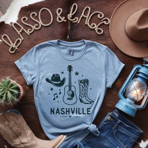 Nashville Shirt, Tennessee Shirt, Country Music Shirt, Nashville Gift, Girls Trip To Nashville, Nashville Concert Tee, Southern Shirt