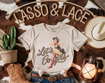 Let's Go Girls Shirt, Nashville Girls Trip Shirt, Cowgirl Shirt, Country Music Tee, Cowgirl Party, Country Shirt, Western Graphic Tee