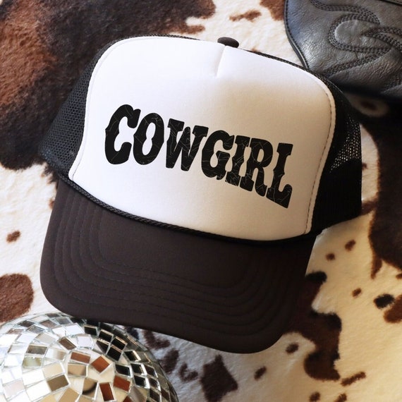 Cowgirl Trucker Hat, Country Theme Hat, Western Trucker Hat  display picture 1
