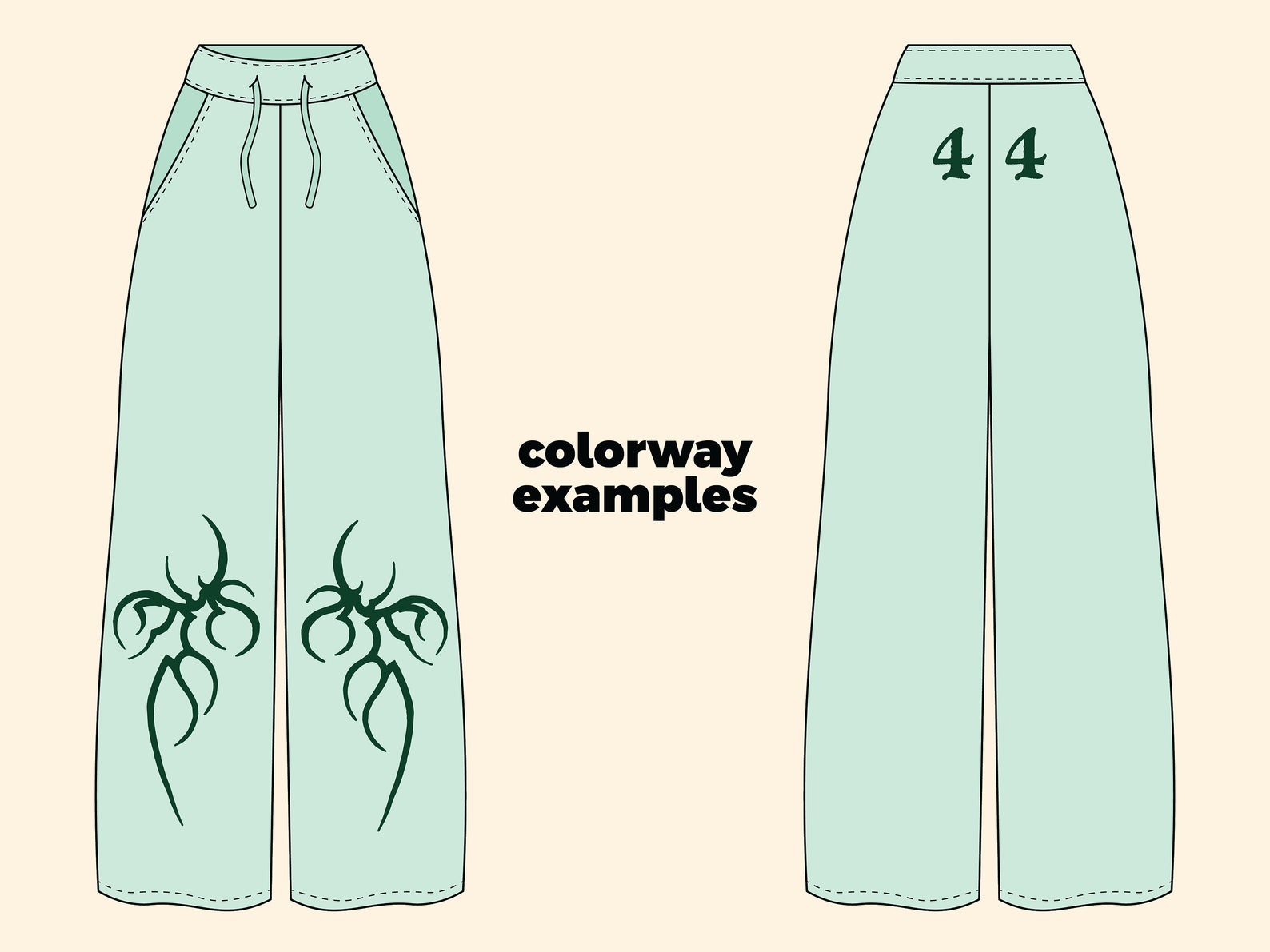 Baggy Streetwear Sweatpants Oversized Wide Leg Fit Sweats Mock up baggy-streetwear-sweatpants-oversized-wide-leg-fit-sweats-mock-up