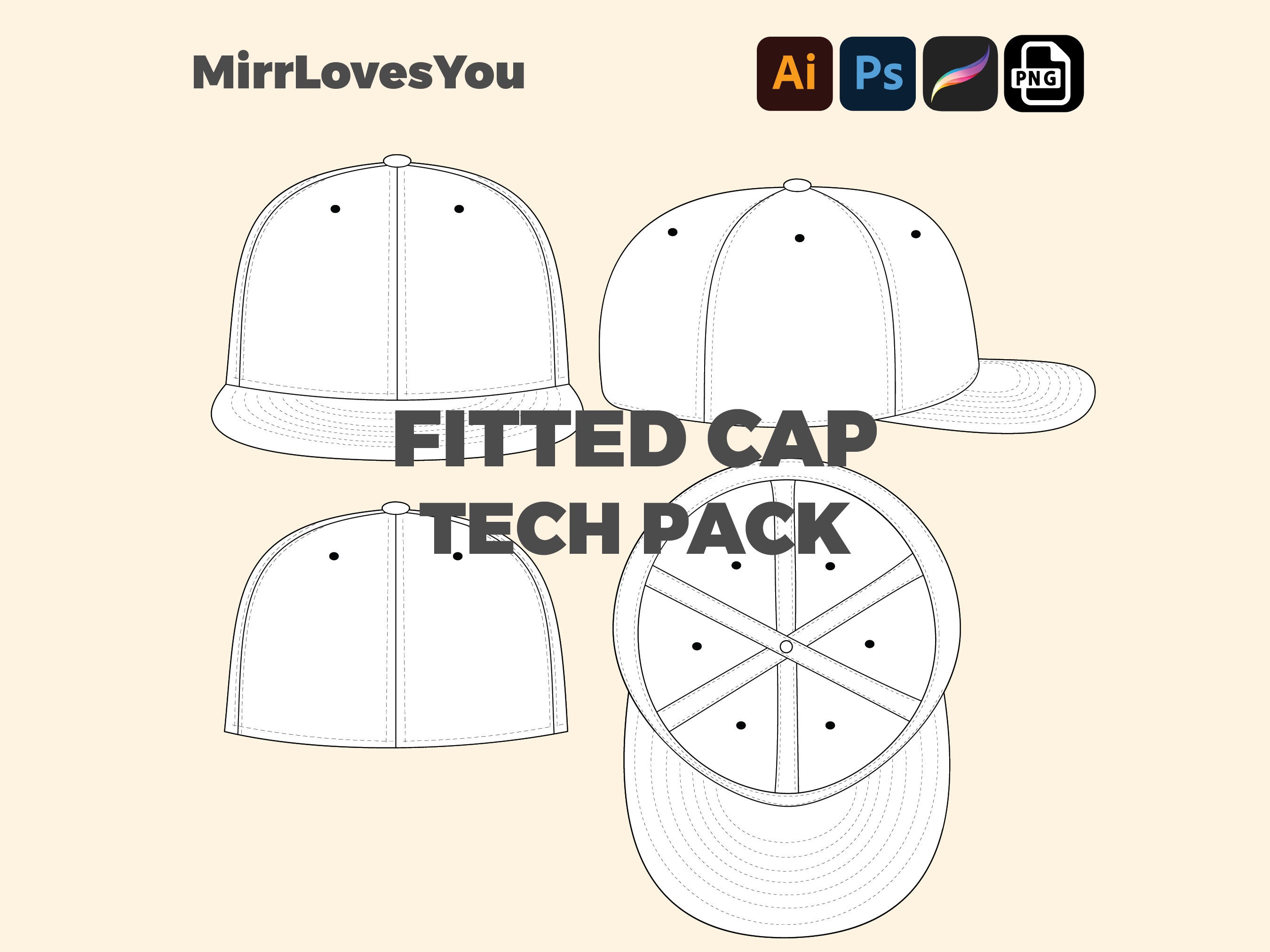 Flat Brim Hats - Etsy