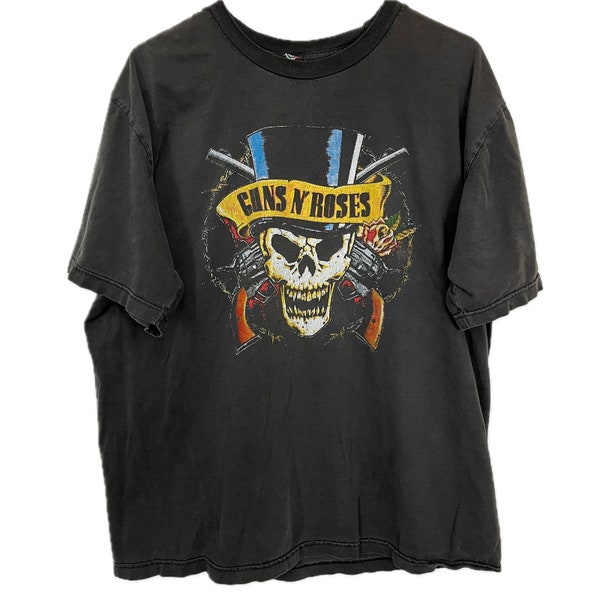 Guns N' Roses Get In The Ring Tour T-Shirt | Vintage 91-92 | XL Cotton