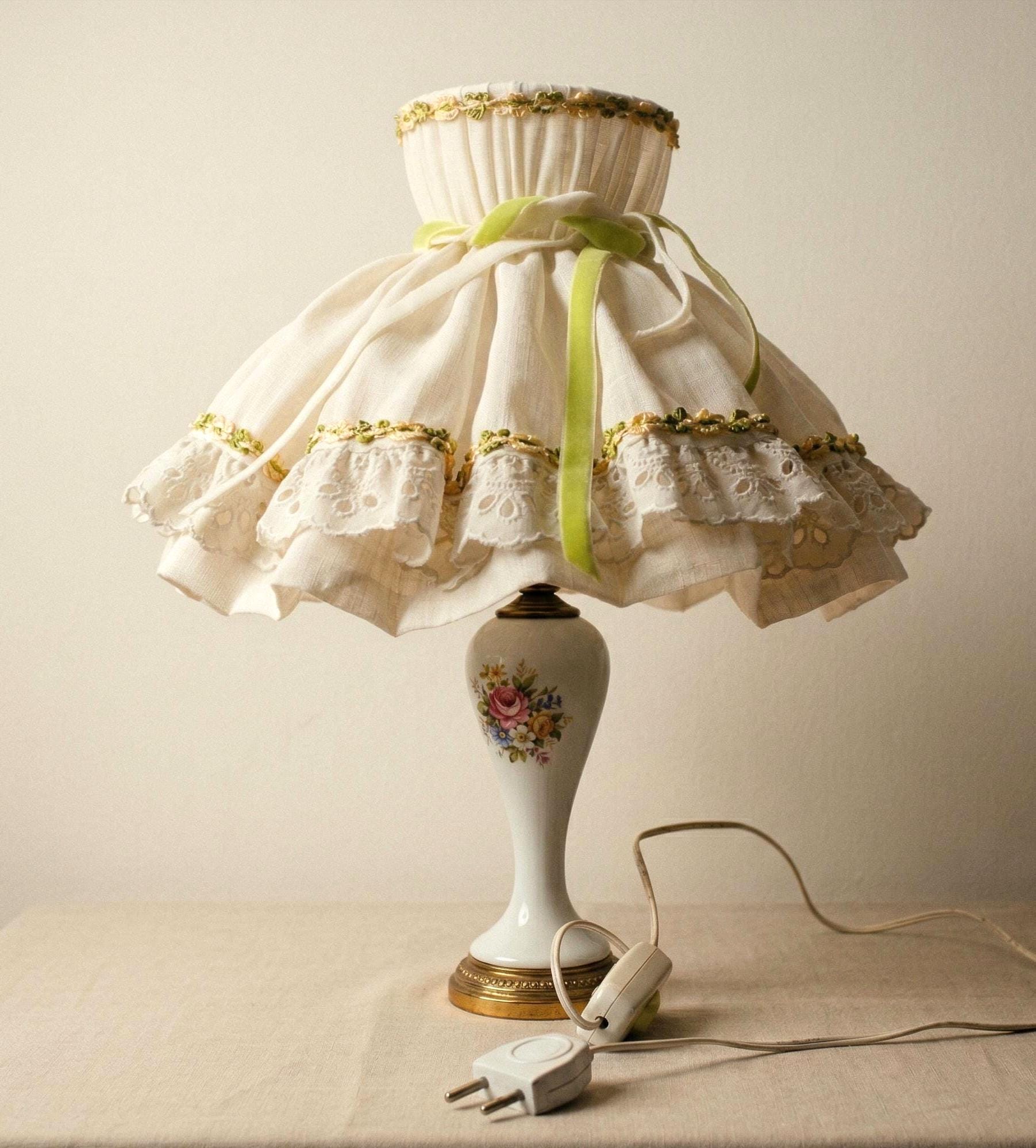 ABAT JOUR DOUBLE art déco - Etsy France