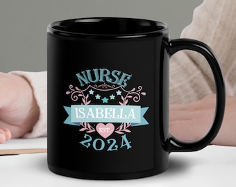 Tazza personalizzata per infermiere, regalo di laurea, tazza in ceramica personalizzata