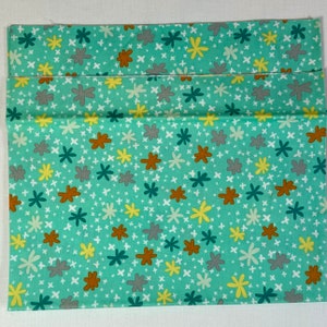 Nordika by Jeni Baker - one fat quarter cut of the abstract floral meadow print in mint