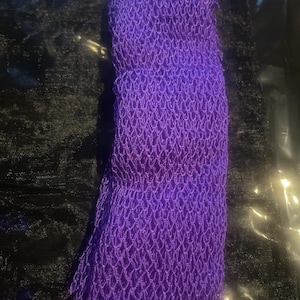 African Net Sponges – Exfoliating & Body Cleansing | Luxury Bath Sponge for Smooth Skin Purple
