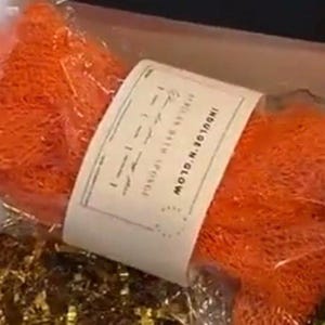African Net Sponges – Exfoliating & Body Cleansing | Luxury Bath Sponge for Smooth Skin Orange