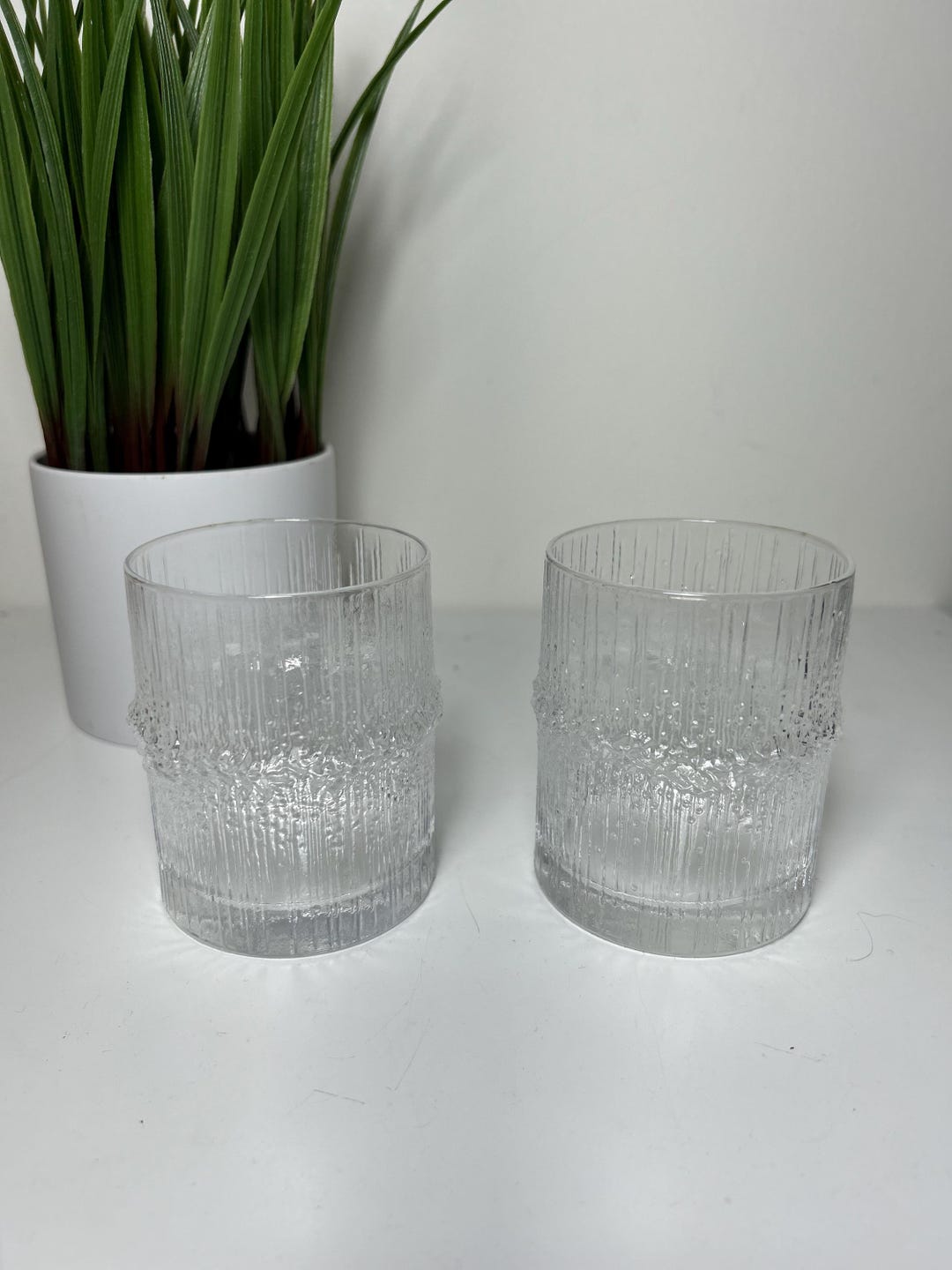 IITALA NIVA Tapio Wirkkala Vintage Drinking Glasses Set of