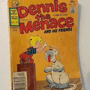 Dennis the Menace and his friends #43 vintage comic book