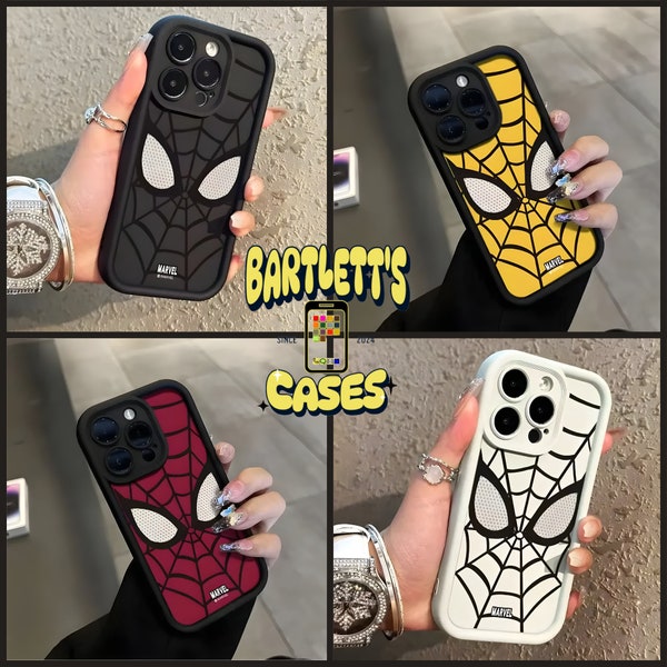 iphone "Marvel's Spiderman" Silicone iPhone Case TikTok For iPhones 11 12 13 14 15 Pro Max XR X XS 7 8 Plus Mini Marvel