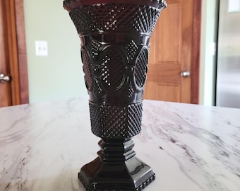 Vintage Avon 1876 Cape Cod Ruby Red Vase