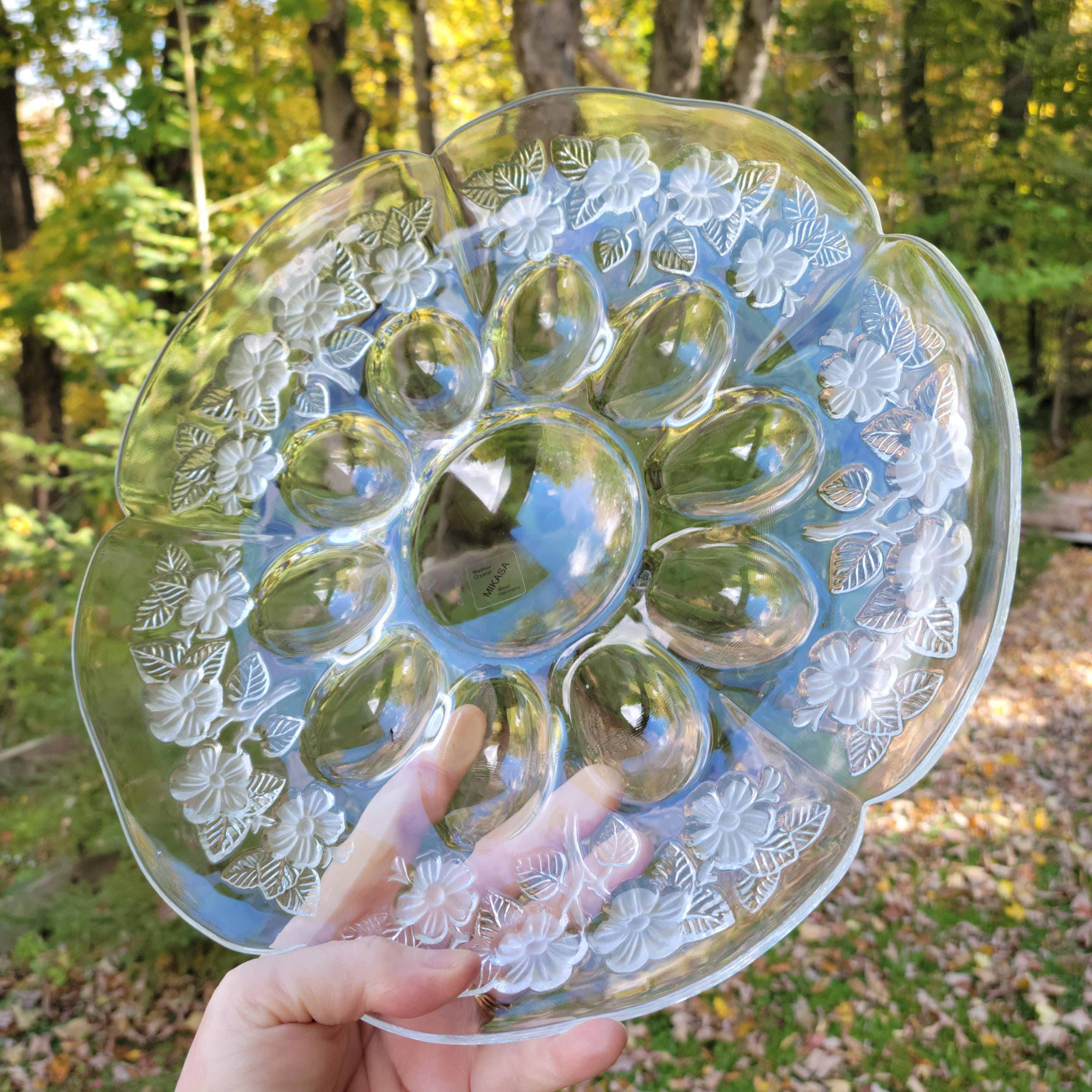 ドイツ　ヴィンテージ　コンポティエ　ガラス　Walter Glas Vintage Walther Glass - Etsy