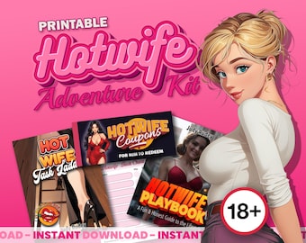 Hotwife Adventure Kit: Printable Playbook, Coupon Book & Task Workbook (Instant Download)
