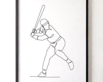 Minimalist Sports Print (Digital Download)