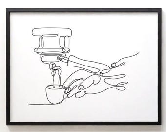 Minimalist Coffee Bar Decor (Digital Download)