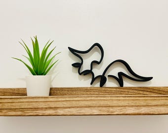 Triceratops – dekoracja w stylu minimalistycznym/liniowym – wyprodukowano we Francji – przyjazna dla środowiska – pomysł na prezent dla miłośników dinozaurów