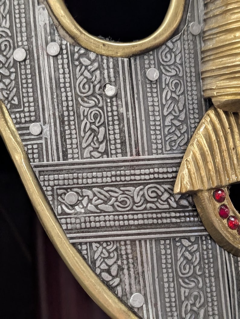 King Rædwald Sutton Hoo Helmet Replica – Anglo-saxon King Rædwald Display Armor - Etsy
