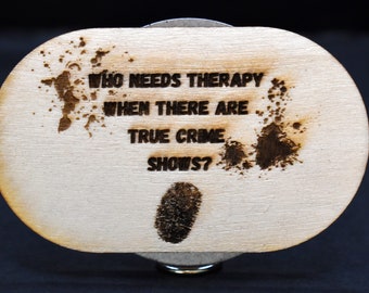 True Crime Therapy Magnet