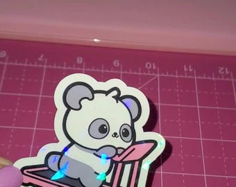 Cute Gym sticker Running sticker Cardio sticker cute workout sticker Holographic Fitness sticker Gym lover gift Pilates Gym girl sticker