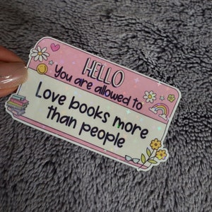 Book lover sticker Funny reading Sticker Book lover gift Book lover quote Reading book lover Funny book Sticker Retro book Sticker Gift read