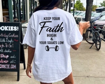 Gym girl shirt Gym shirt Christian gym shirt Pump cover shirt Faith fitness shirt Lift like a girl shirt Faith shirt Weightlifting gift