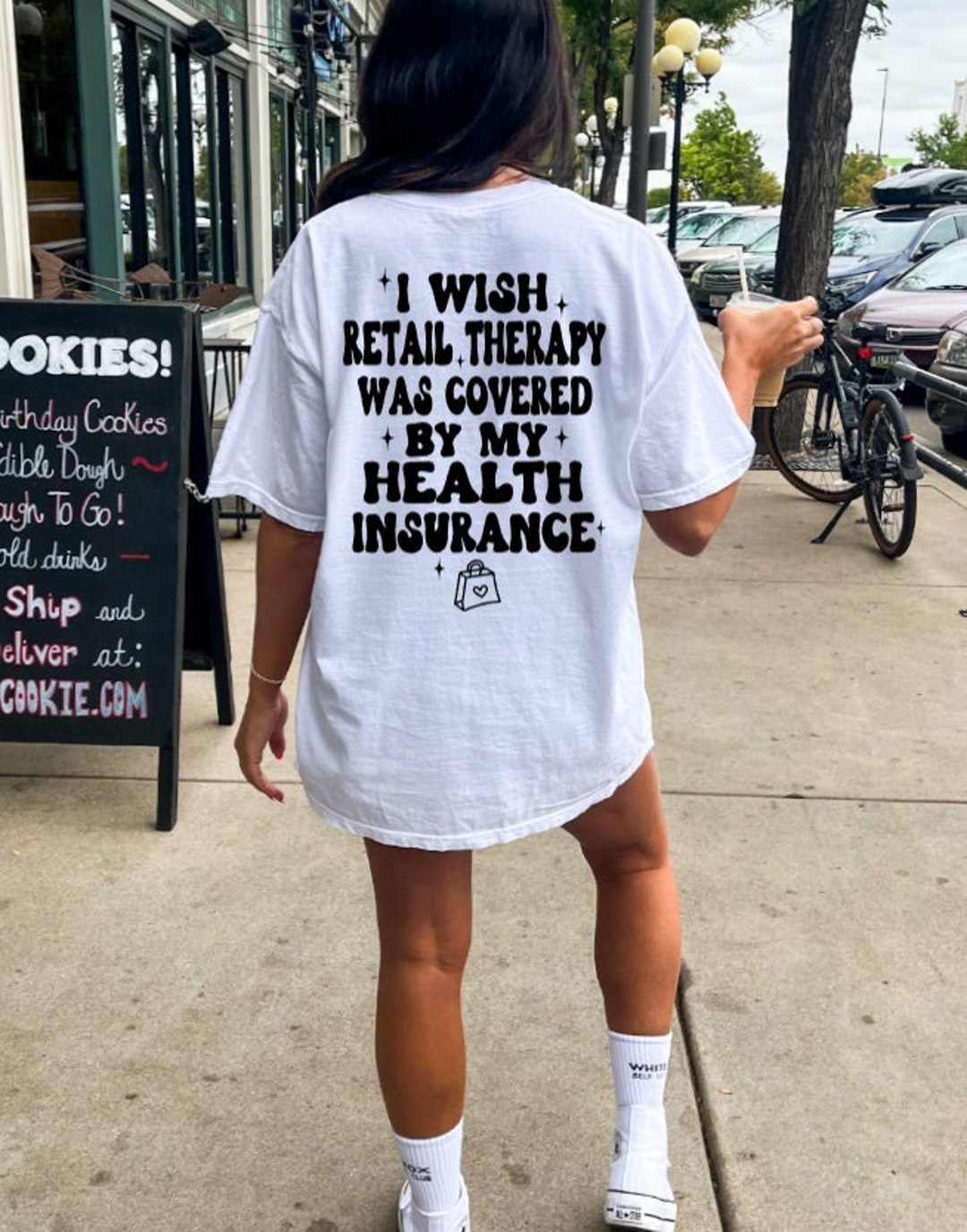 Funny Mental Health Shirt Retail Therapy Shirt Shopaholic Shirt Funny ...
