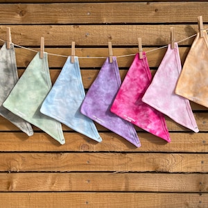 Hand Dyed Baby Bib – Soft & Absorbent, Unique Design